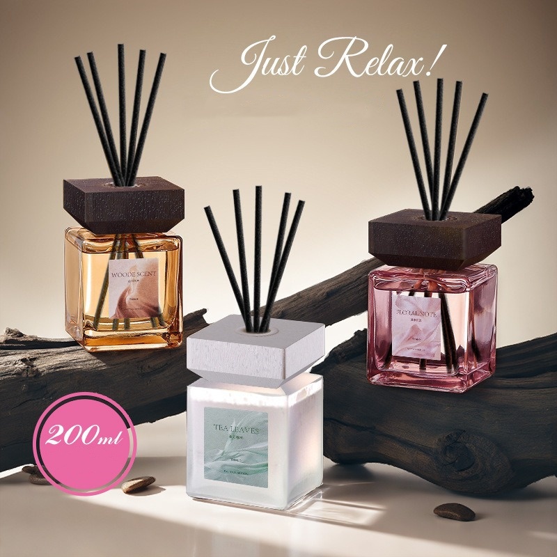 Home Fragrance London - 200ml リードディフューザーオイル 火を使わないアロマセラピー エッセンシャルオイル 家庭用 車用