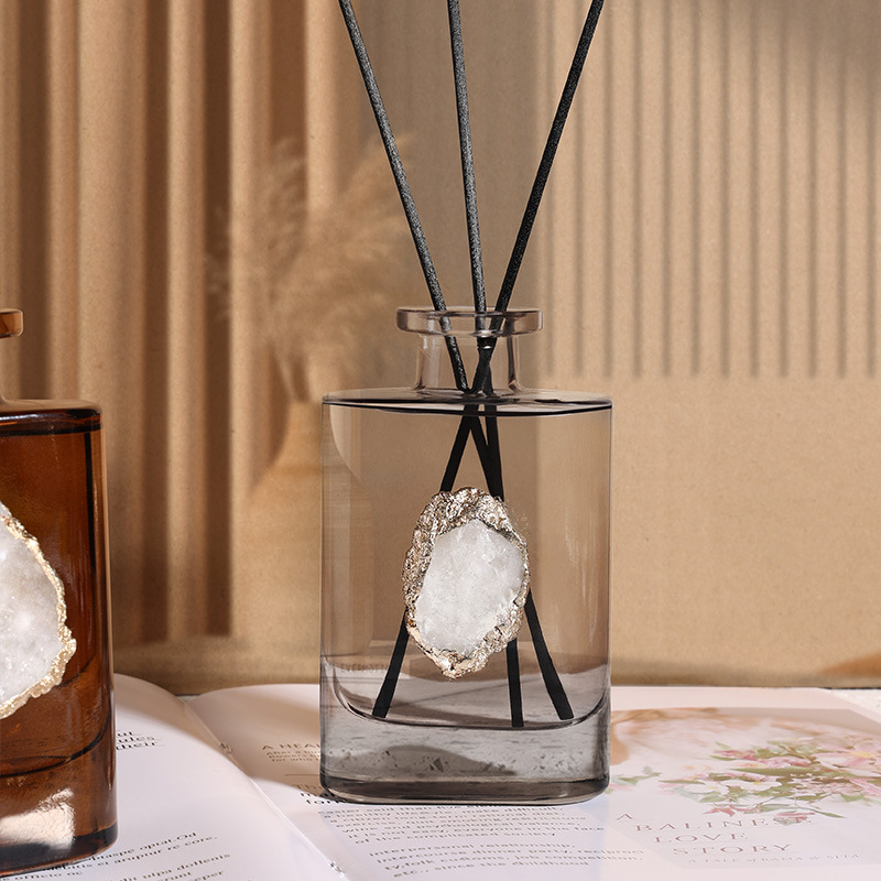 Home Fragrance London - 180 ミリリットル家の装飾アロマセラピーエッセンシャル オイル ディフューザー、ファイバー籐スティック、リード ディフューザー屋内家庭用アクセサリー