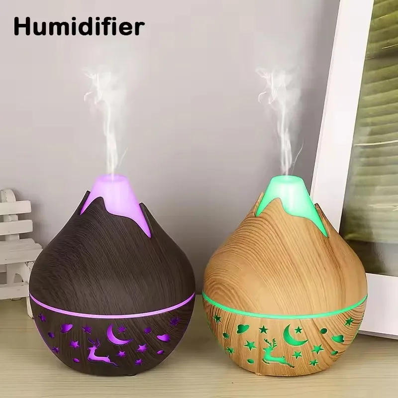Home Fragrance Essential Oils - USB接続式 超音波式 クールミスト加湿器 エッセンシャルオイル対応 200ml ミニサイズ