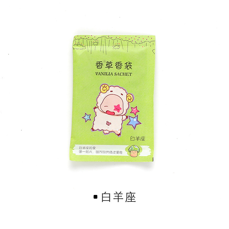 6種類の香り付きワードローブサシェ、消臭ハンギングバッグ、家 - Home Fragrance Sachet のレビューと価格