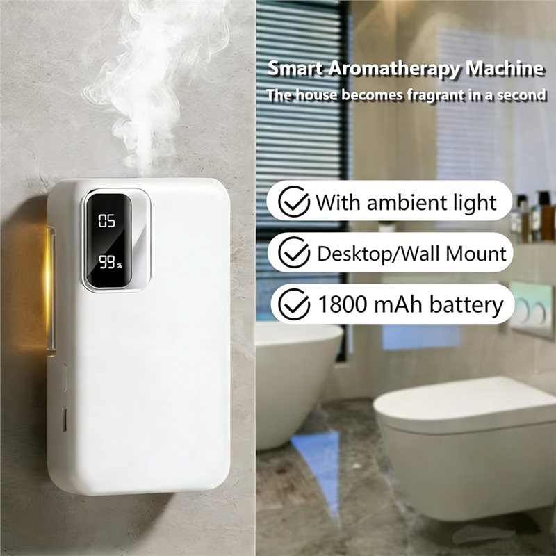 A74G-USB充電式スマート自動噴霧器アロマディフューザー - Home Fragrance System のレビューと価格