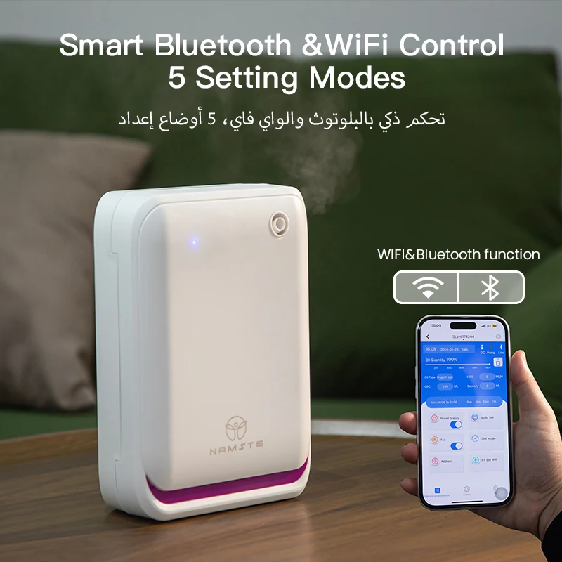 Bluetoothとwifiを備えた家庭用フレグランスディフ - Home Fragrance Essential Oils のレビューと価格