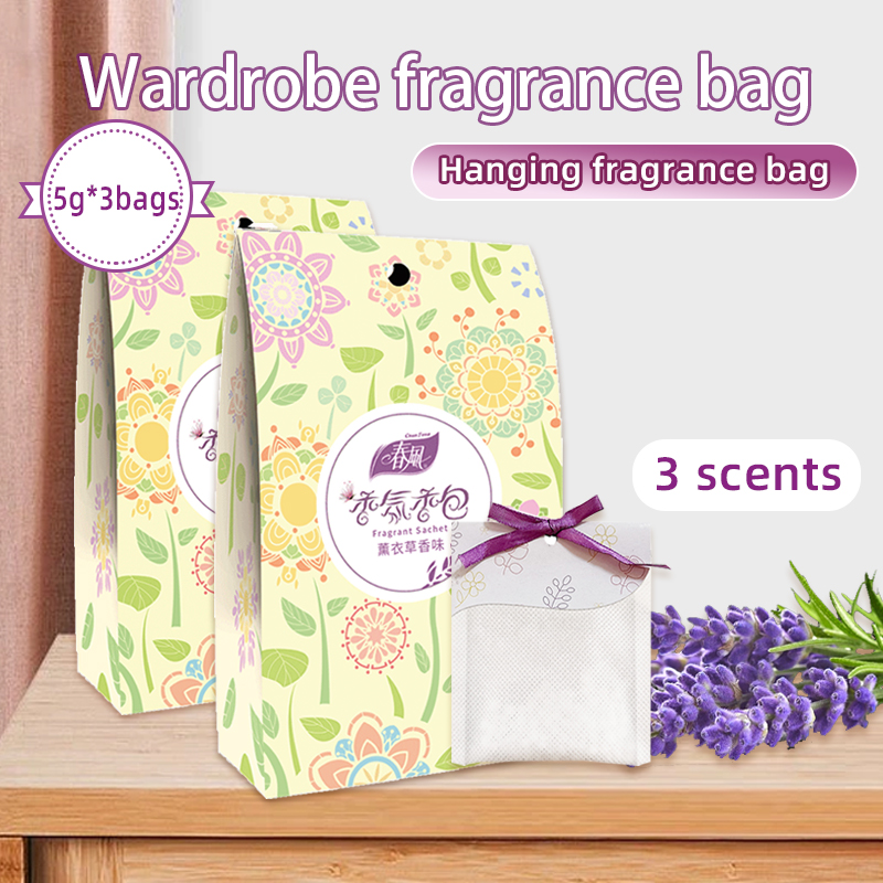 天然の香りの良い香料袋、ワードローブ用サシェ、消臭紙、アロマ - Home Fragrance Sachet のレビューと価格