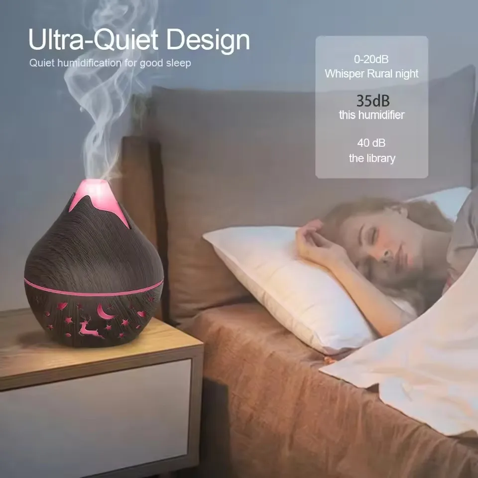 USB接続式 超音波式 クールミスト加湿器 エッセンシャルオ - Home Fragrance Essential Oils のレビューと価格
