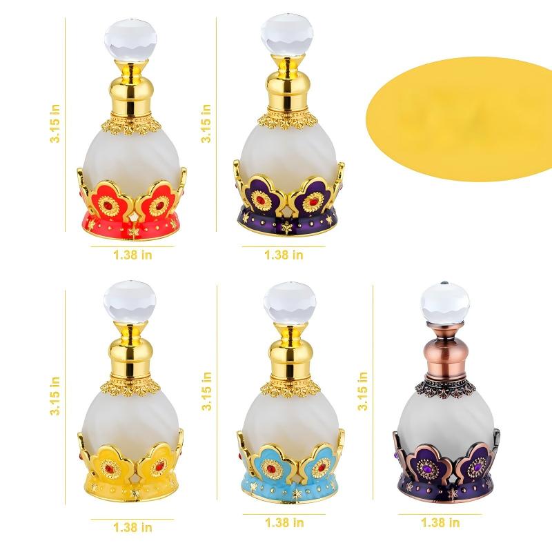 DGBG 15ml レトロアラビックドバイメタルガラスゴール - Home Fragrance Dubai のレビューと価格