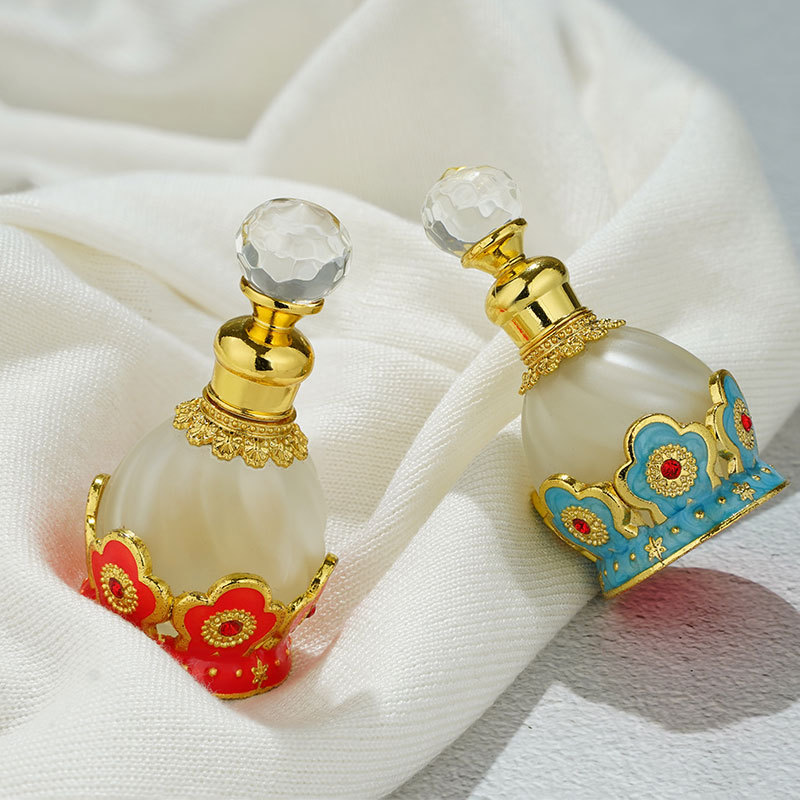 DGBG 15ml レトロアラビックドバイメタルガラスゴール - Home Fragrance Dubai のレビューと価格