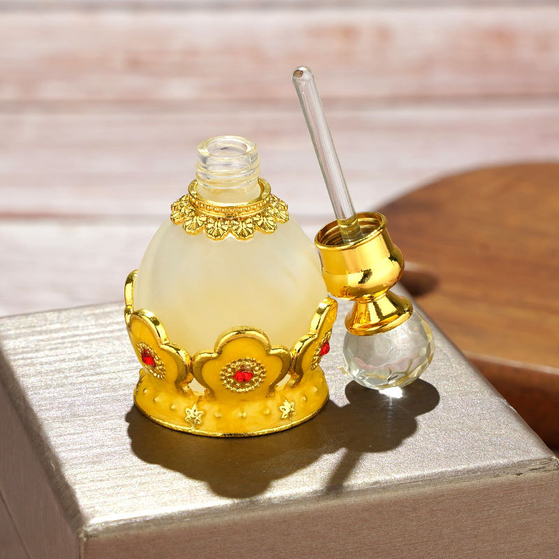 DGBG 15ml レトロアラビックドバイメタルガラスゴール - Home Fragrance Dubai のレビューと価格